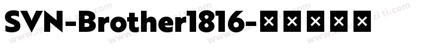 SVN-Brother1816字体转换