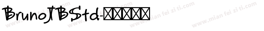 BrunoJBStd字体转换