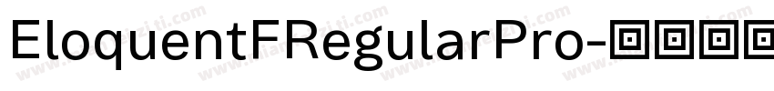 EloquentFRegularPro字体转换