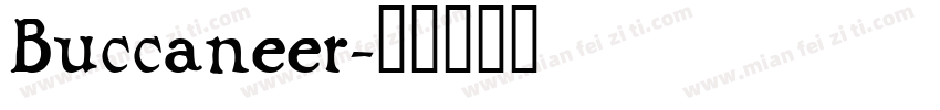 Buccaneer字体转换