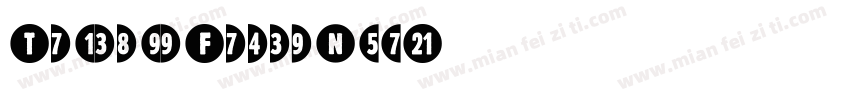 TransitFrontNeg字体转换