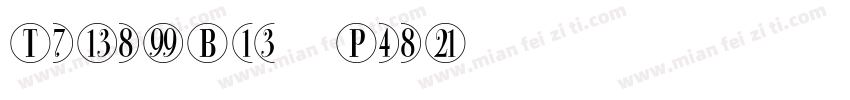 TransitBackPos字体转换