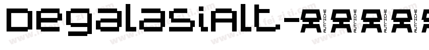 DegalasiAlt字体转换