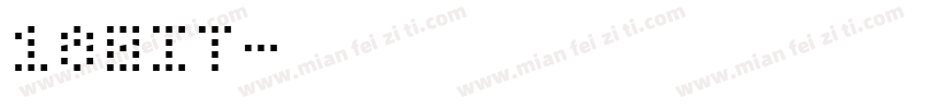 16bit字体转换