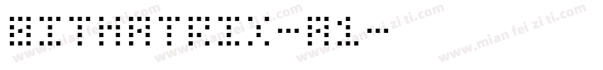 bitMatrix-A1字体转换