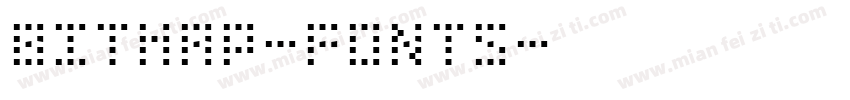 bitmap-fonts字体转换