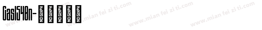 Casl540n字体转换