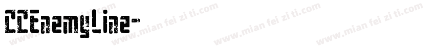 CCEnemyLine字体转换