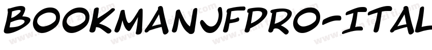 BookmanJFPro-Italic字体转换