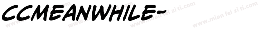 CCmeanwhile字体转换