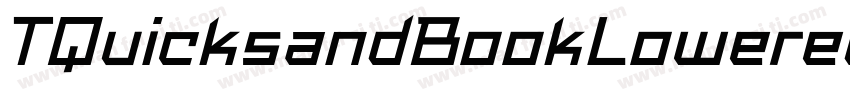 TQuicksandBookLowered字体转换