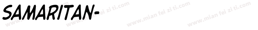 SAMARITAN字体转换