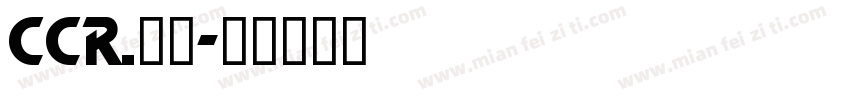 CCR.辉睿字体转换