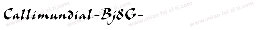 Callimundial-Bj8G字体转换