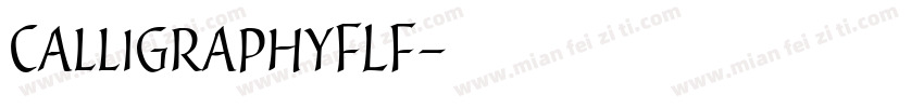 CalligraphyFLF字体转换
