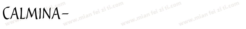 Calmina字体转换