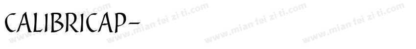 calibricap字体转换