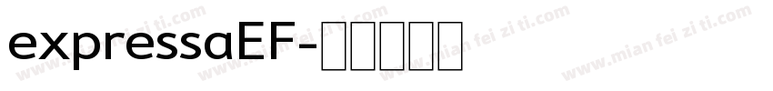 expressaEF字体转换