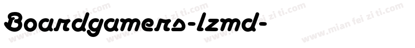Boardgamers-lzmd字体转换