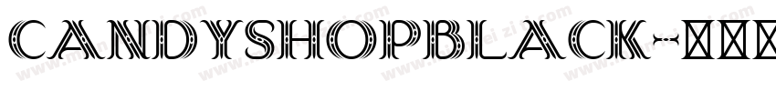 CandyShopBlack字体转换