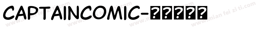 CaptainComic字体转换