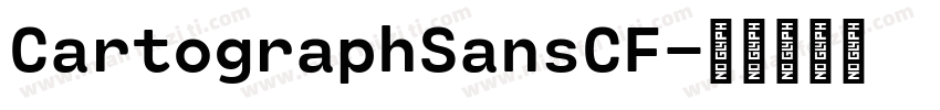 CartographSansCF字体转换