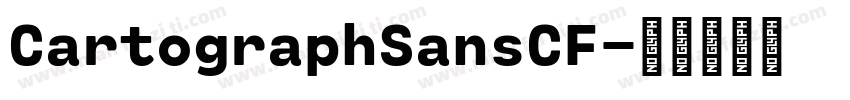 CartographSansCF字体转换