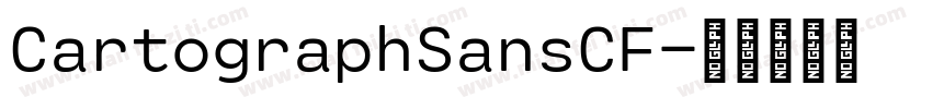 CartographSansCF字体转换