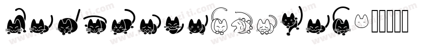 GARFIELDtheCAT字体转换