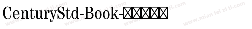 CenturyStd-Book字体转换