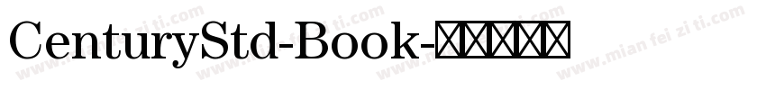 CenturyStd-Book字体转换