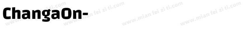 ChangaOn字体转换
