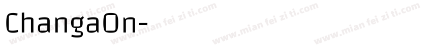 ChangaOn字体转换