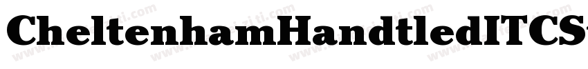CheltenhamHandtledITCStd字体转换