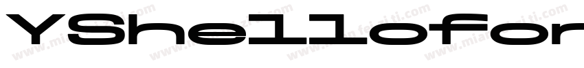 YShellofontb字体转换