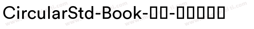 CircularStd-Book-普通字体转换