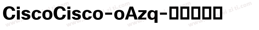 CiscoCisco-oAzq字体转换