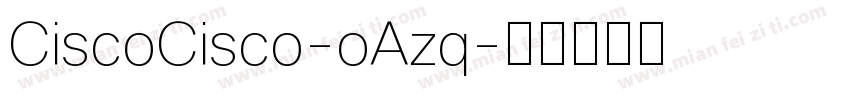 CiscoCisco-oAzq字体转换