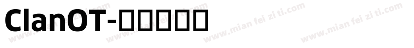 ClanOT字体转换