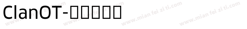 ClanOT字体转换
