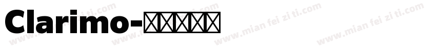 Clarimo字体转换