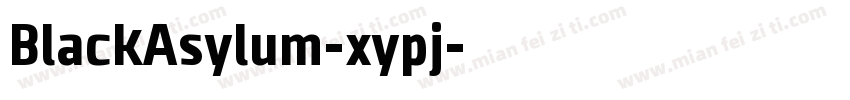 BlackAsylum-xypj字体转换