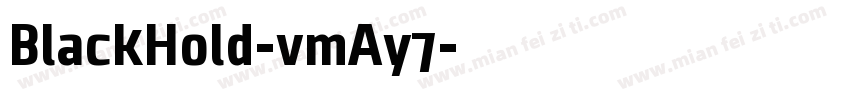 BlackHold-vmAy7字体转换