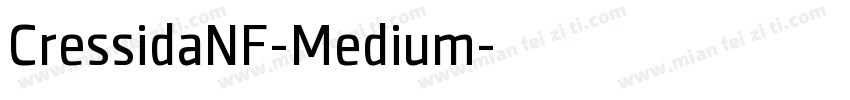 CressidaNF-Medium字体转换