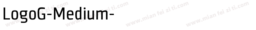LogoG-Medium字体转换