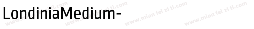 LondiniaMedium字体转换
