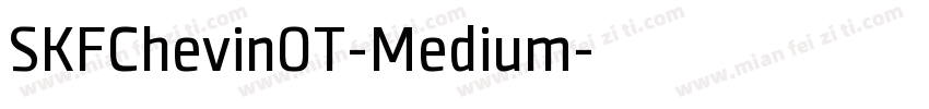 SKFChevinOT-Medium字体转换