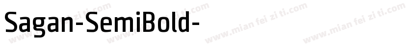 Sagan-SemiBold字体转换
