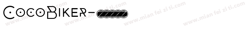 CocoBiker字体转换