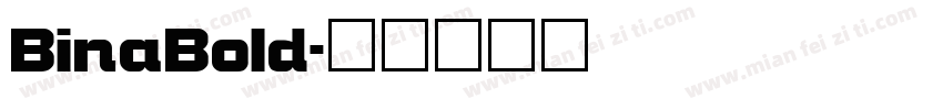 BinaBold字体转换